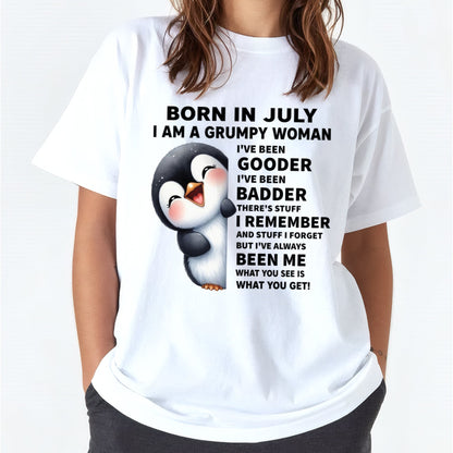 BORN IN JULY I AM A GRUMPY WOMAN LUNA07 FMA (SKU09-95-07)