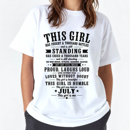 JULY SHIRT, THIS GIRL IS HUMBLE-FOR WOMAN-LUNA07 (SKU2606-135-07)