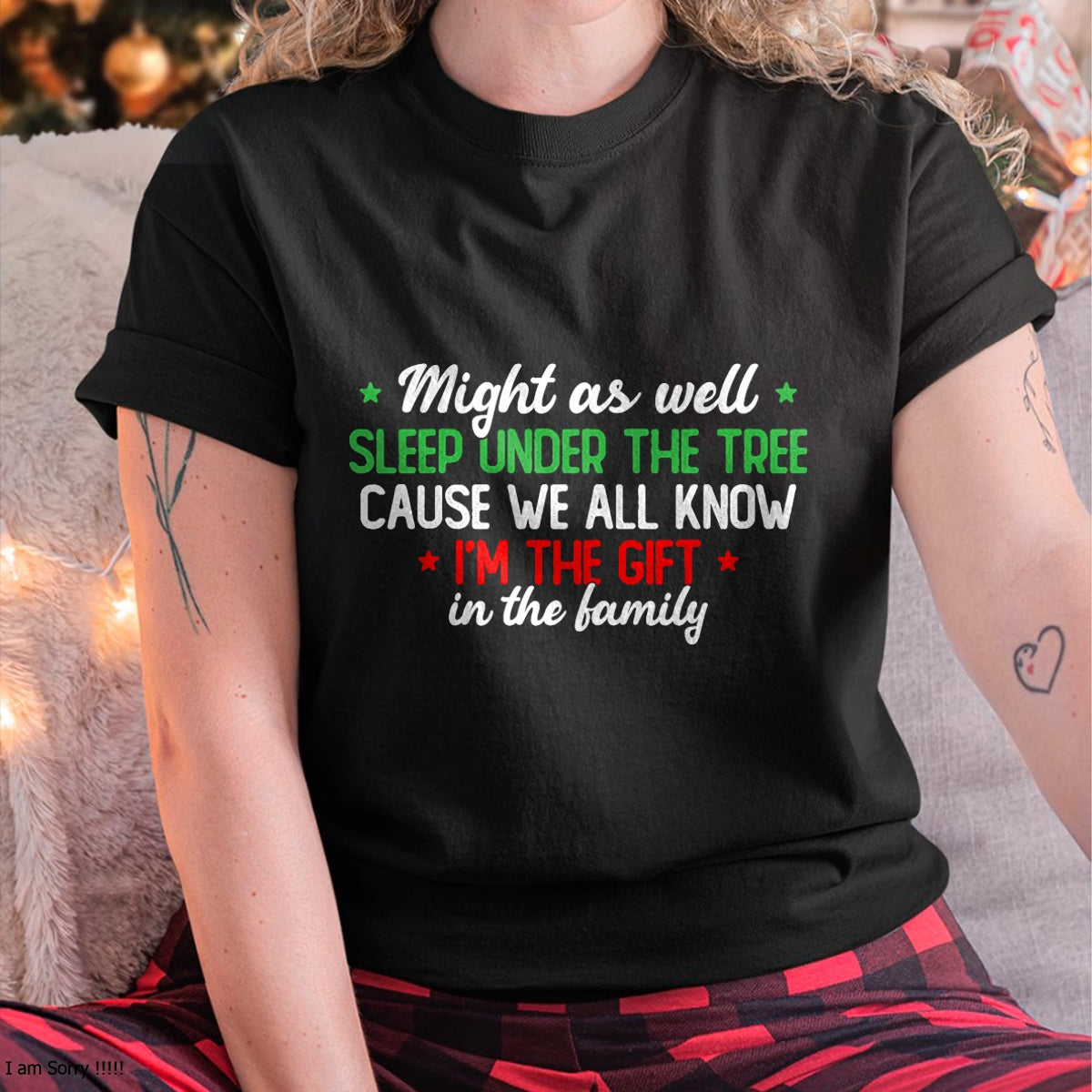 Christmas Humor Men Women Favorite Person Funny Christmas T-Shirt - Christmas Unisex T-Shirt/Hoodie/Sweatshirt - HNDS00 (SKU-T-CHRISTMAS-2512A)