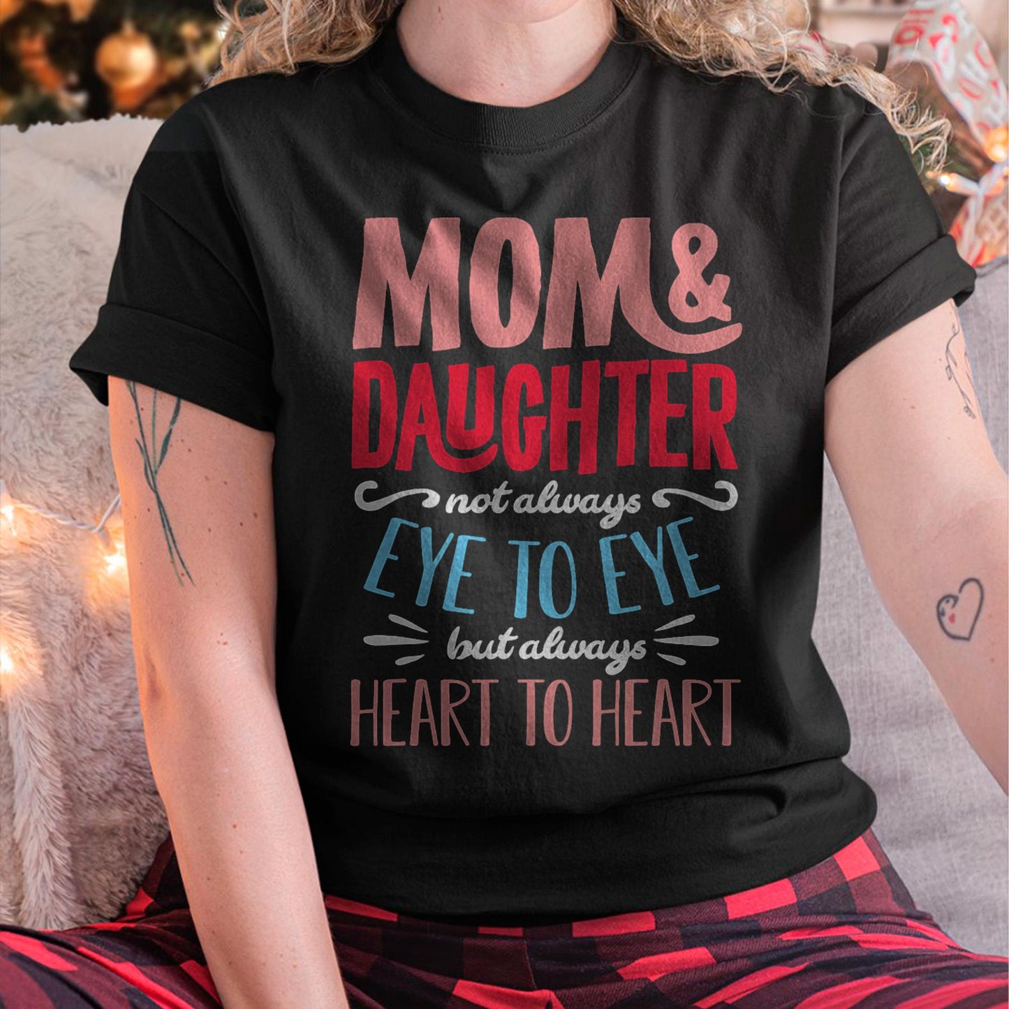 Mom and Daughter T shirt - Gift For Daughter from Mom - LUNA00
