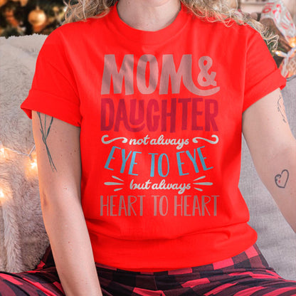 Mom and Daughter T shirt - Gift For Daughter from Mom - LUNA00