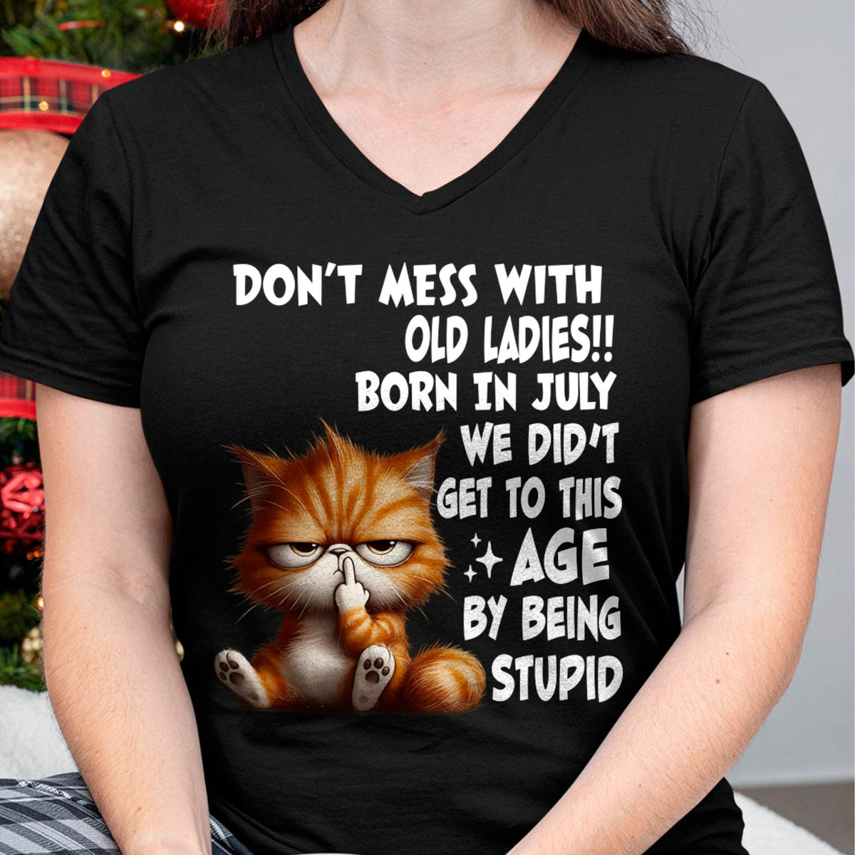 JULY SHIRT, DON’T MESS WITH OLD LADIES - FMA LUNA07 (SKU2604-31-07)