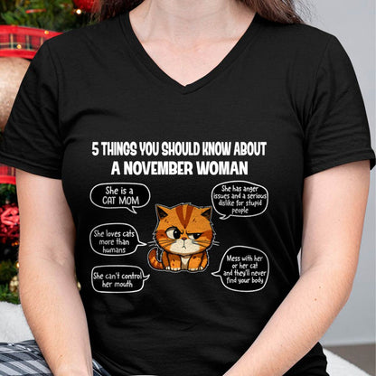 NOVEMBER SHIRT, 5 THINGS YOU SHOULD KNOW ABOUT THIS WOMAN - LUNA11 (SKU2604-312-11)