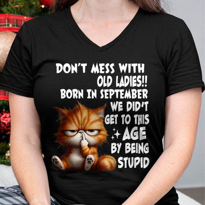 SEPTEMBER SHIRT, DON’T MESS WITH OLD LADIES - FMA LUNA09 (SKU2604-31-09)