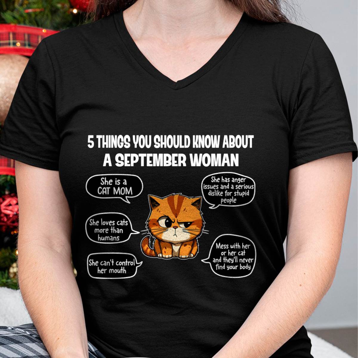 SEPTEMBER SHIRT, 5 THINGS YOU SHOULD KNOW ABOUT THIS WOMAN - LUNA09 (SKU2604-312-09)