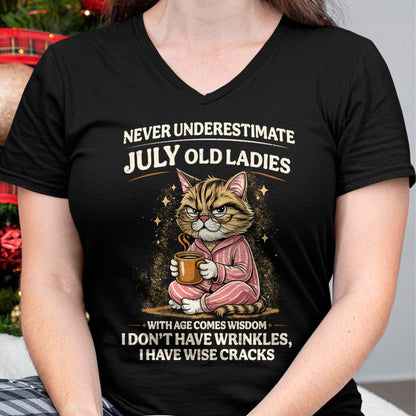 JULY SHIRT, With age comes wisdom - FMA LUNA07 (SKU2604-99-07)