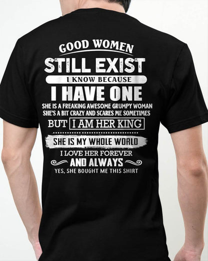 GOOD WOMEN STILL EXIST - PERFECT GIFT FROM WIFE, GIRLFRIEND - LUNA00 (SKU12-306-00)