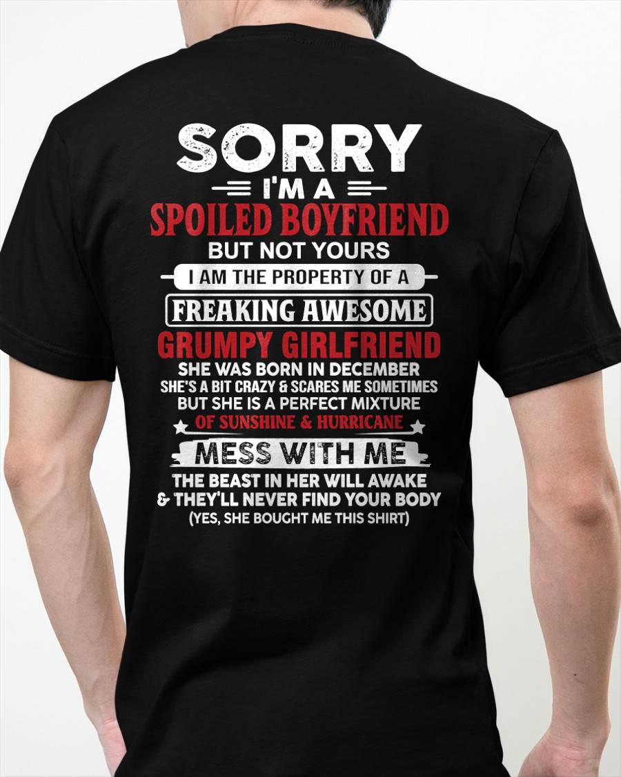 December - Spoiled Boyfriend - Perfect Gift From Girlfriend - LUNA12 (SKU11-18-12)