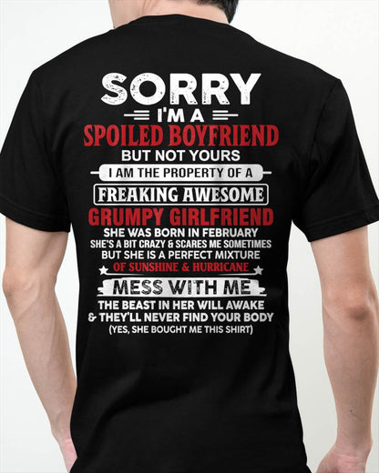February - Spoiled Boyfriend - Perfect Gift From Girlfriend - LUNA02 (SKU11-18-02)