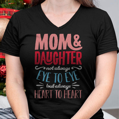 Mom and Daughter T shirt - Gift For Daughter from Mom - LUNA00
