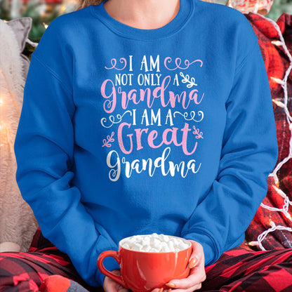 Best Grandma Shirt, Proud Grandma Unisex T-Shirt/Hoodie/Sweatshirt HLT00 - Cute Great Grandma Shirt - Funny Great Grandma Gift T-Shirt