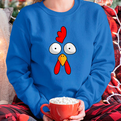 Best Farmer Life Shirt, Funny Farmer UnisexT-Shirt/Hoodie/Sweatshirt HLT00 - Chicken Face Rooster Halloween Costume Farm Poultry T-Shirt Small