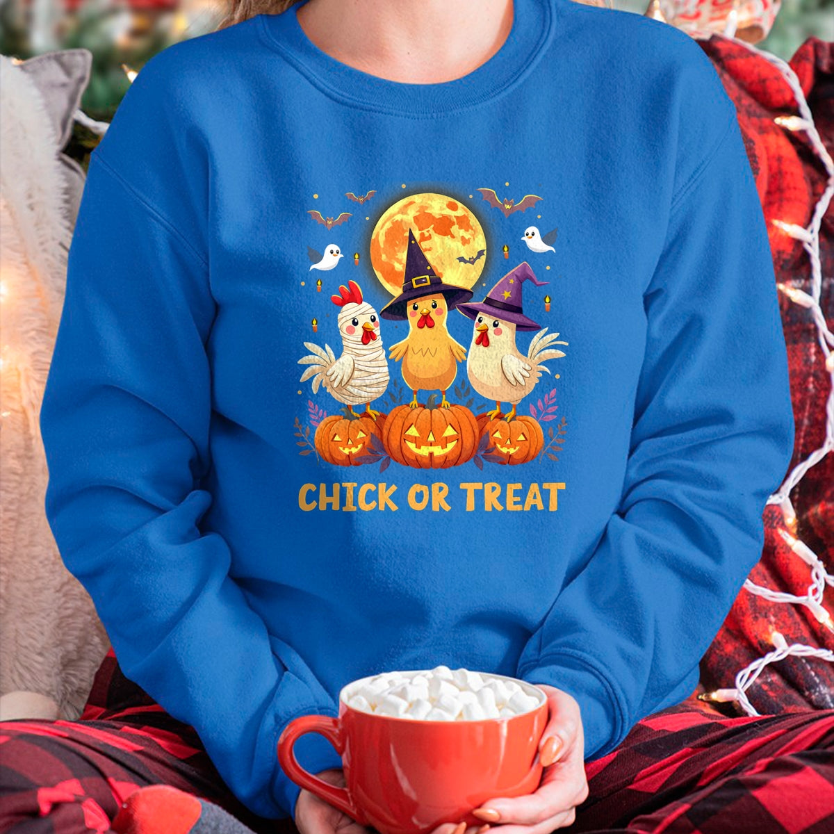 Best Farmer Life Shirt, Funny Farmer UnisexT-Shirt/Hoodie/Sweatshirt HLT00 - Chick or Treat Halloween Chicken Girl Farmer Halloween T-Shirt