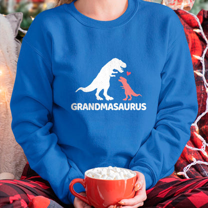 Best Grandma Shirt, Proud Grandma Unisex T-Shirt/Hoodie/Sweatshirt HLT00 - Grandmasaurus grandma dinosaur T-Shirt (1)