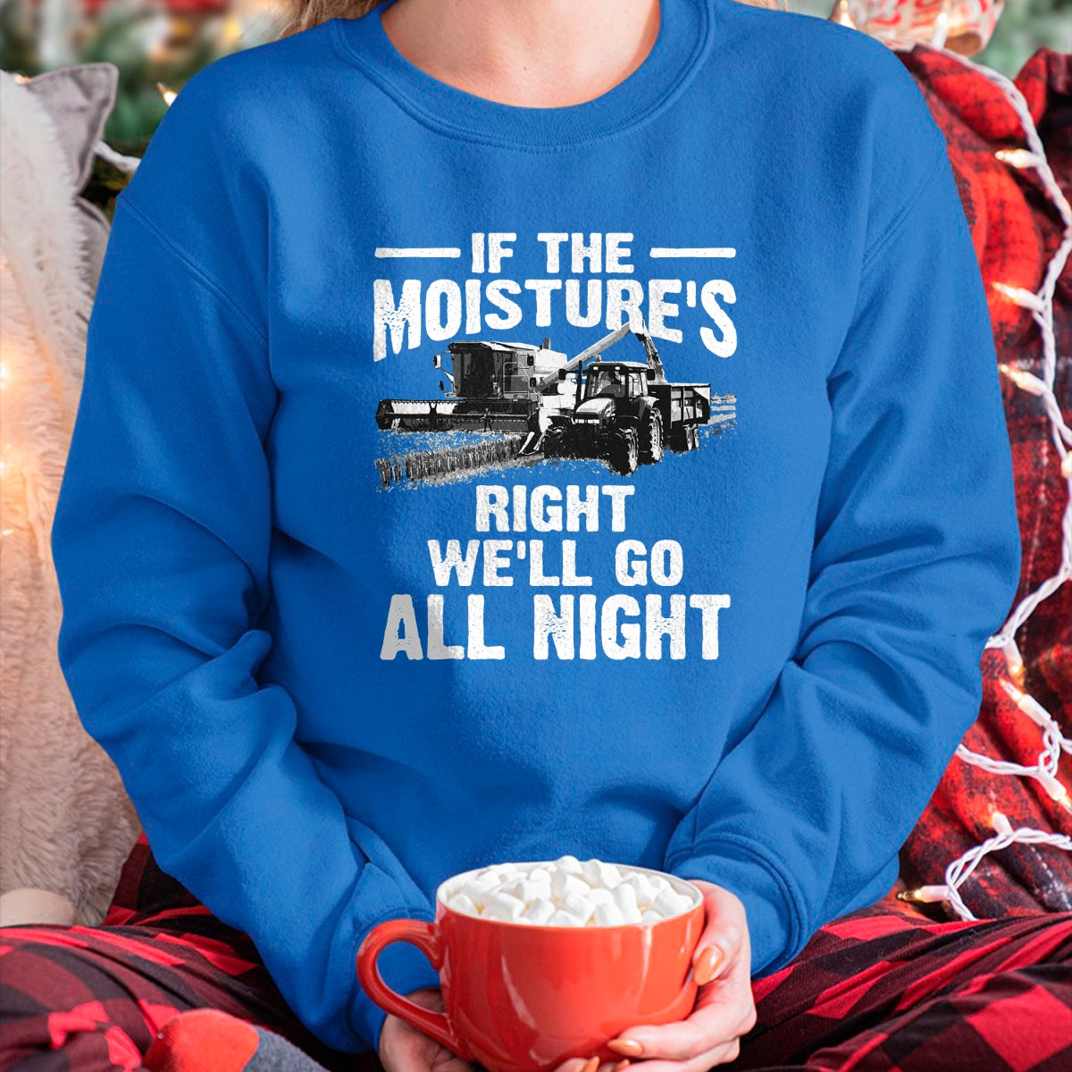 Best Farmer Life Shirt, Funny Farmer UnisexT-Shirt/Hoodie/Sweatshirt HLT00 - Cool If The Moisture's Right Farmer Gift Funny Farm Men T-Shirt (2)