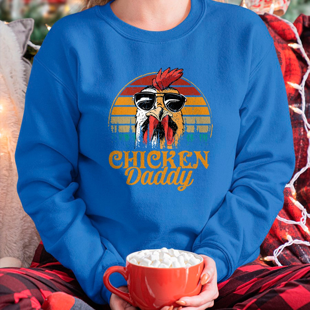 Best Farmer Life Shirt, Funny Farmer UnisexT-Shirt/Hoodie/Sweatshirt HLT00 - Chicken Daddy Vintage Poultry Farmer Funny Fathers Day Mens T-Shirt