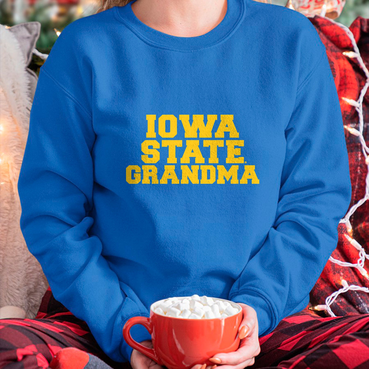 Best Grandma Shirt, Proud Grandma Unisex T-Shirt/Hoodie/Sweatshirt HLT00 - Iowa State University Cyclones Grandma T-Shirt