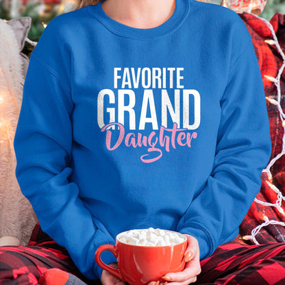 Best Grandma Shirt, Proud Grandma Unisex T-Shirt/Hoodie/Sweatshirt HLT00 - Favorite Granddaughter T-Shirt