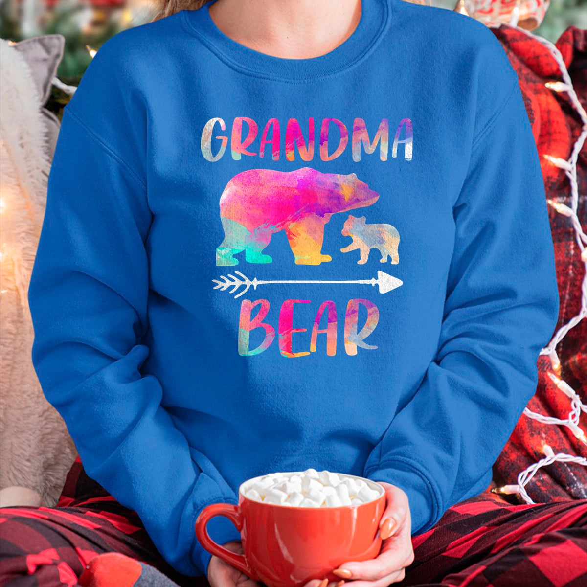 Best Grandma Shirt, Proud Grandma Unisex T-Shirt/Hoodie/Sweatshirt HLT00 - Bear Matching Family Outfits, Funny Grandma Bear T-Shirt