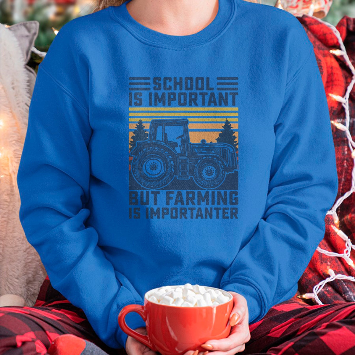 Best Farmer Life Shirt, Funny Farmer UnisexT-Shirt/Hoodie/Sweatshirt HLT00 - But Farming is Importanter Farmer Tractor Funny Farm Boys T-Shirt