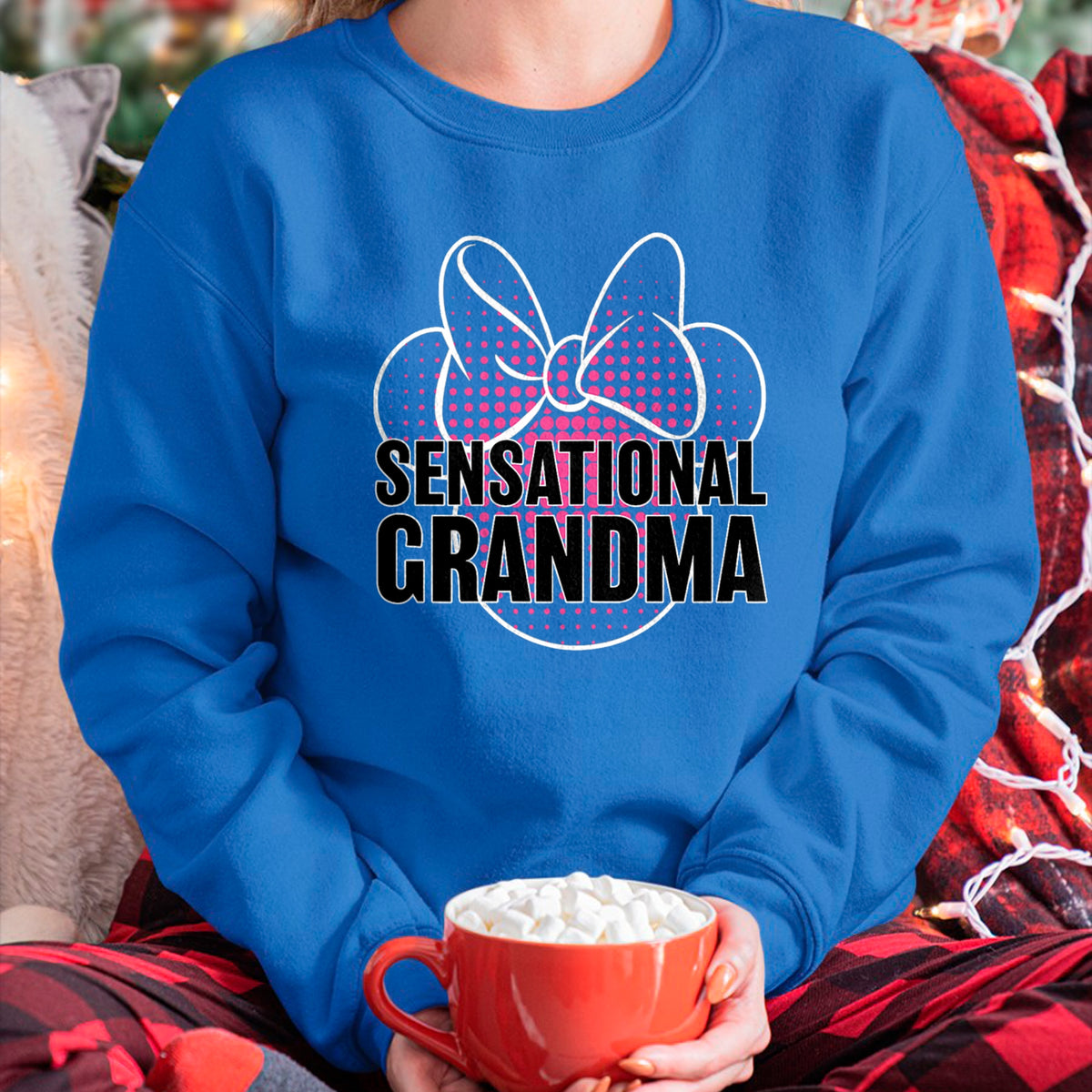 Best Grandma Shirt, Proud Grandma Unisex T-Shirt/Hoodie/Sweatshirt HLT00 - Disney Mickey And Friends Sensational Grandma T-Shirt