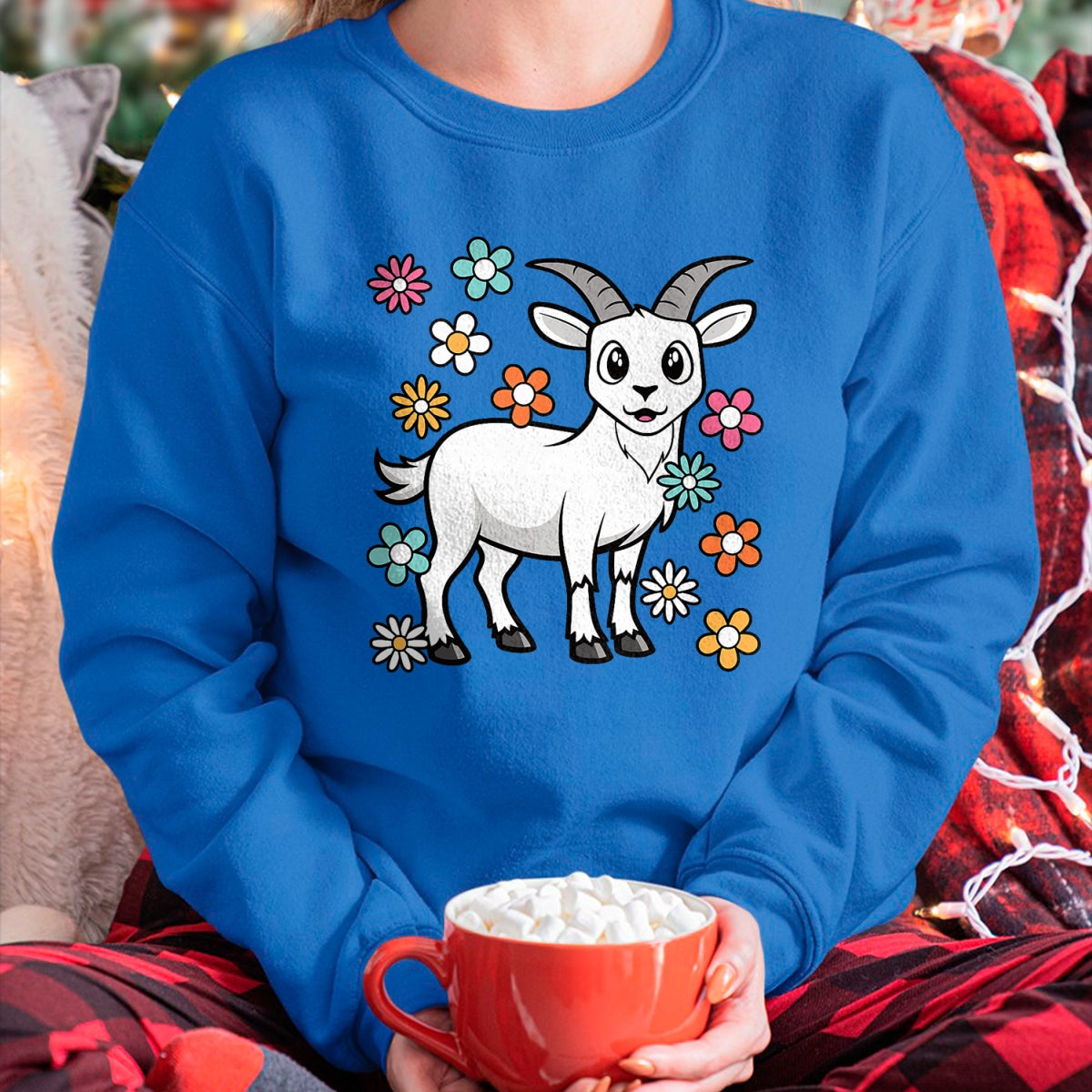 Best Farmer Life Shirt, Funny Farmer UnisexT-Shirt/Hoodie/Sweatshirt HLT00 - Cute Goat Lover Groovy Kawaii Goat Farmer Women Girls Kids T-Shirt