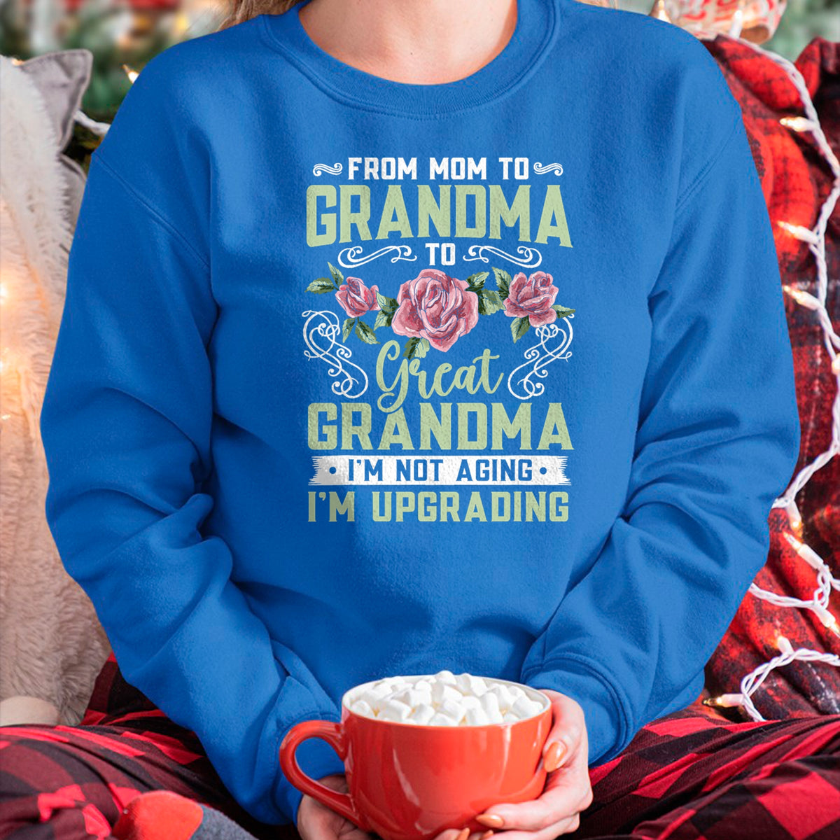 Best Grandma Shirt, Proud Grandma Unisex T-Shirt/Hoodie/Sweatshirt HLT00 - Mom Grandma Great Grandma Mothers Day T-Shirt
