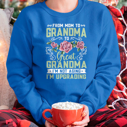 Best Grandma Shirt, Proud Grandma Unisex T-Shirt/Hoodie/Sweatshirt HLT00 - Mom Grandma Great Grandma Mothers Day T-Shirt