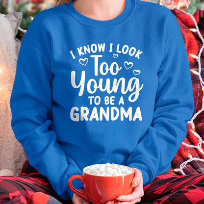 Best Grandma Shirt, Proud Grandma Unisex T-Shirt/Hoodie/Sweatshirt HLT00 - Funny Grandma To Be Art For Grandmother Grammy Women Grandma T-Shirt
