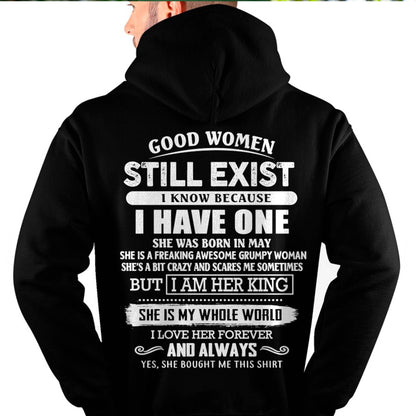 MAY - GOOD WOMEN STILL EXIST - PERFECT GIFT FROM WIFE, GIRLFRIEND - LUNA05 (SKU12-306-05)