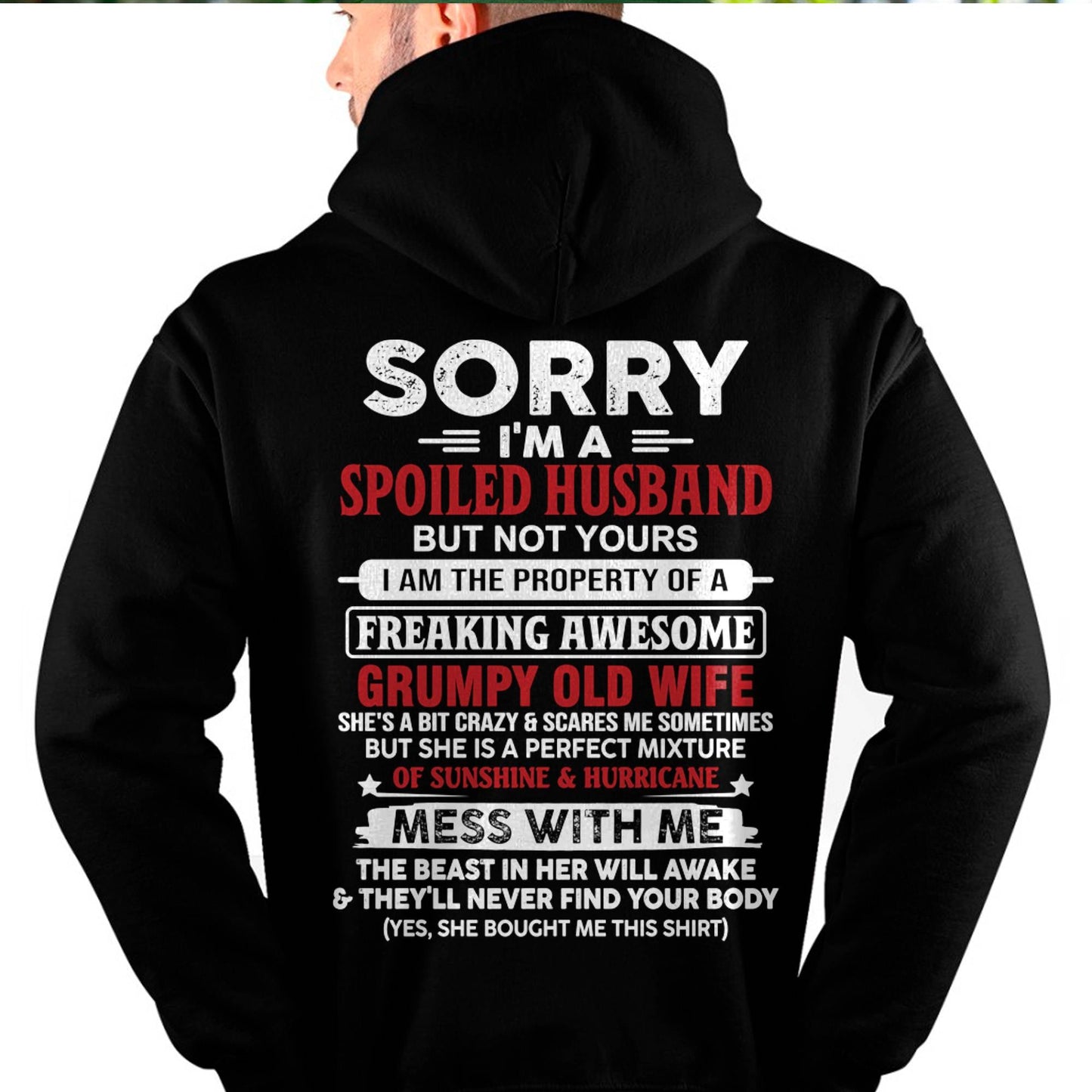 Spoiled Husband - Perfect Gift From Wife - LUNA00 (SKU11-02-00)
