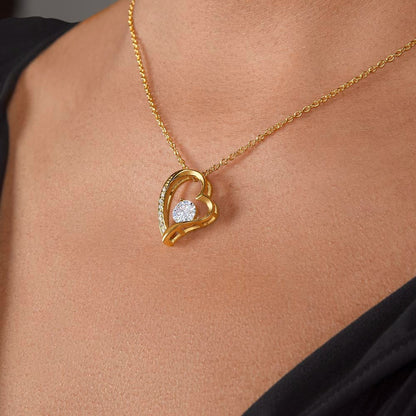 TO MY LOVE FROM HLUNABAND NECKLACE - PERFECT GIFT FOR VALENTINE  - Premium Forever Love Necklace (SKUJ12-295)