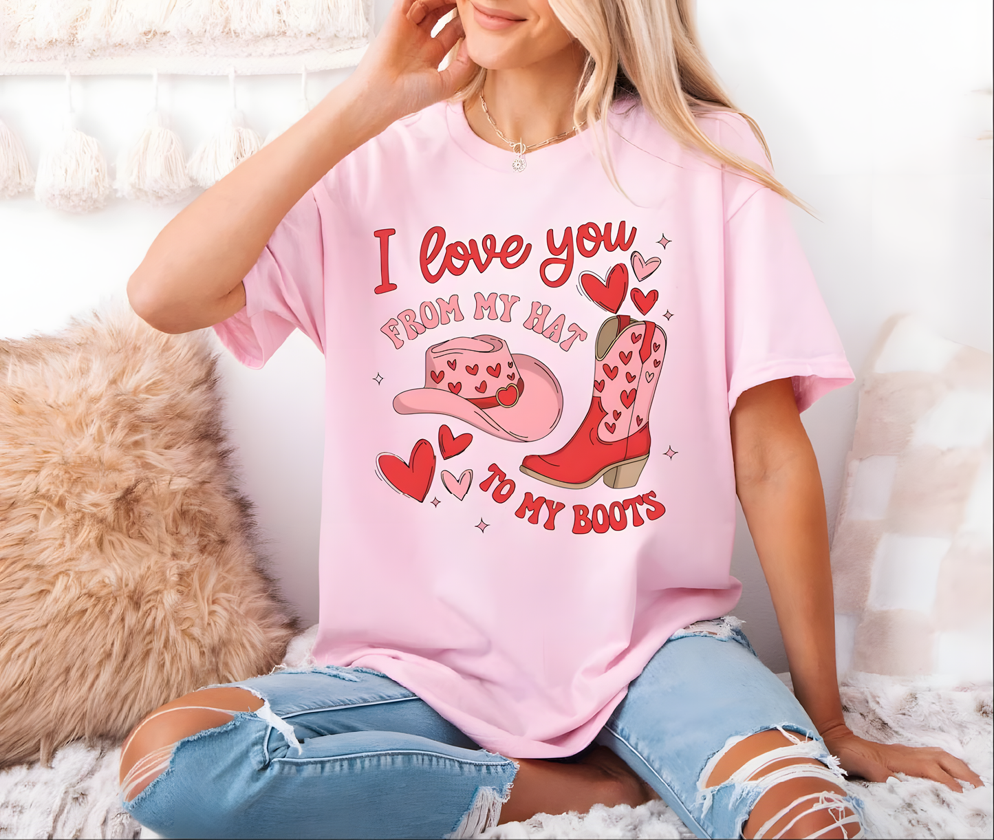 VALENTINE T-SHIRT FROM BOYFRIEND, HUSBAND - LUNA00