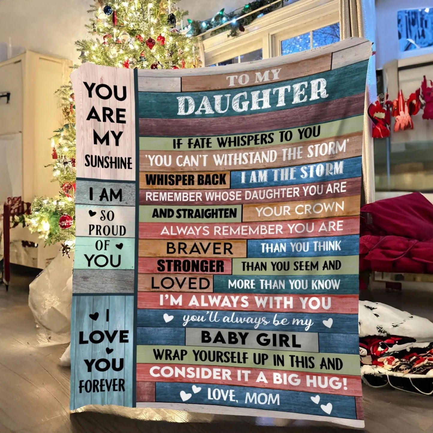 Gift For Daughter From Mom - Blanket