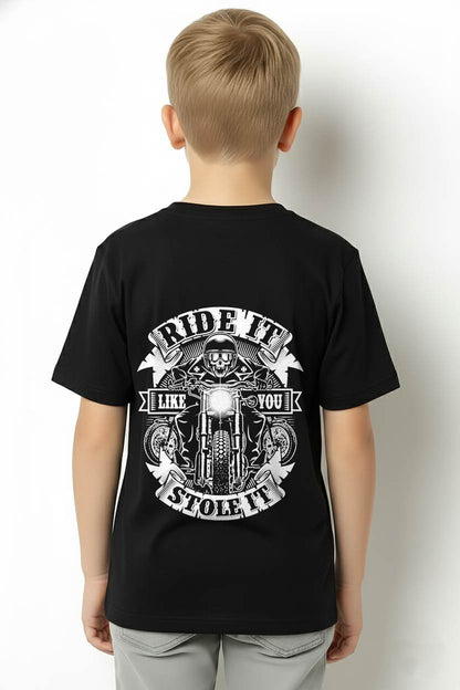 Biker Ride Like You Stole Skull Motorcycle - SHIRT FOR MEN - LUNA00 (SKU2607-DY-01)