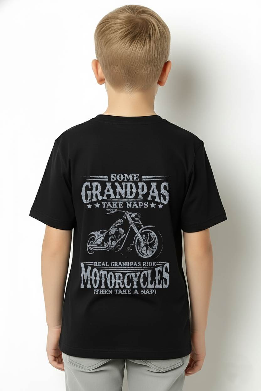 Some Grandpas Take Naps Real Grandpas Ride Motorcycles BIKER  - SHIRT FOR MEN - LUNA00 (SKU2607-DY-10)