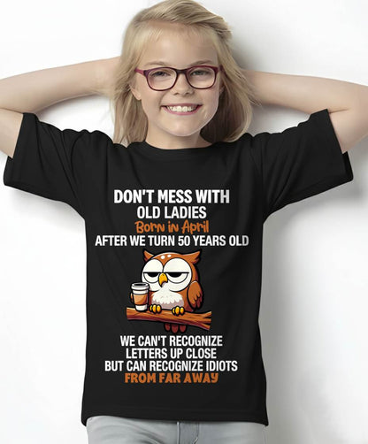 APRIL SHIRT, RECOGNIZE IDIOTS FROM FAR AWAY - FMA LUNA04 (SKU2604-80-04)