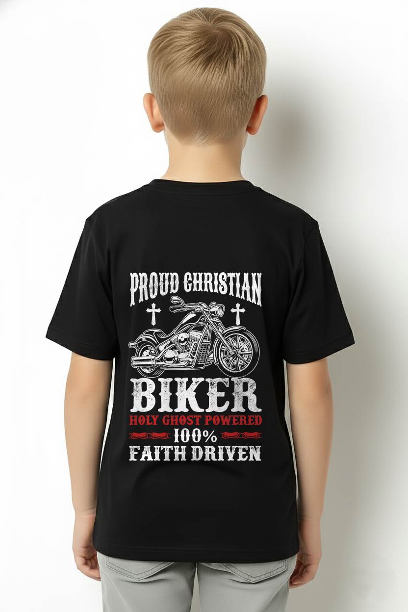 Motorcycle Proud Christian Biker Faith Driven - SHIRT FOR MEN - LUNA00 (SKU2607-DY-09)