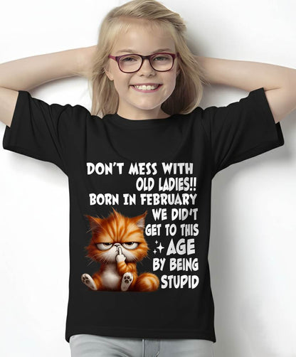 FEBRUARY SHIRT, DON’T MESS WITH OLD LADIES - FMA LUNA02 (SKU2604-31-02)
