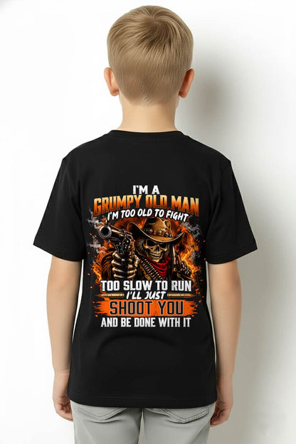 I'M A GRUMPY OLD MAN TOO OLD TO FIGHT, TOO SLOW TO RUN - SHIRT FOR MEN - LUNA00 (SKU2609-308)