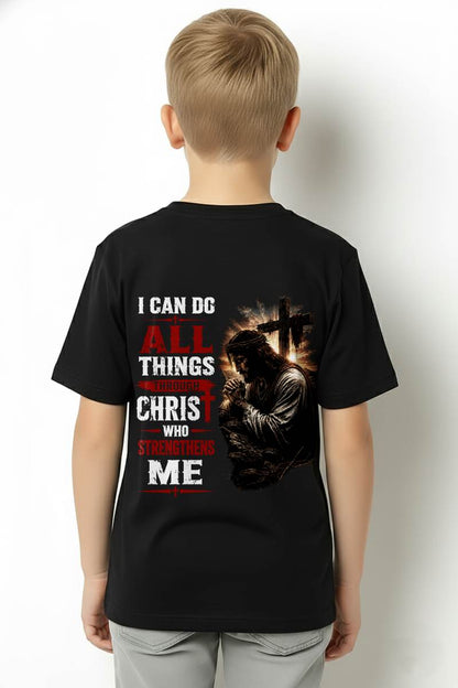 I CAN DO  ALL THINGS THROUGH CHRIST WHO STRENGTHENS ME - SHIRT FOR MEN - LUNA00 (SKU2608-101)