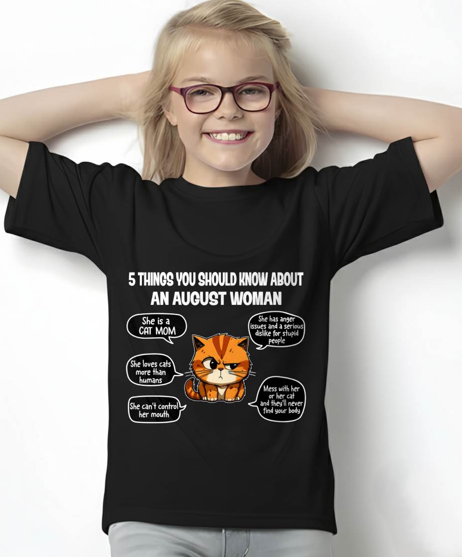 AUGUST SHIRT, 5 THINGS YOU SHOULD KNOW ABOUT THIS WOMAN - LUNA08 (SKU2604-312-08)
