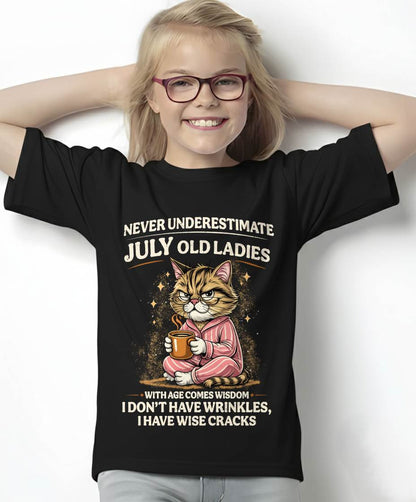 JULY SHIRT, With age comes wisdom - FMA LUNA07 (SKU2604-99-07)