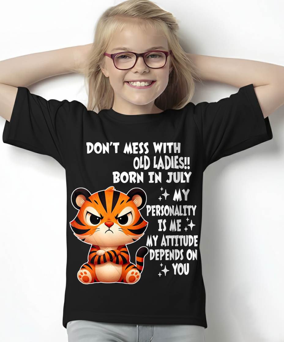 JULY SHIRT, MY ATTITUDE DEPENDS ON YOU - FMA LUNA07 (SKU2604-60-07)