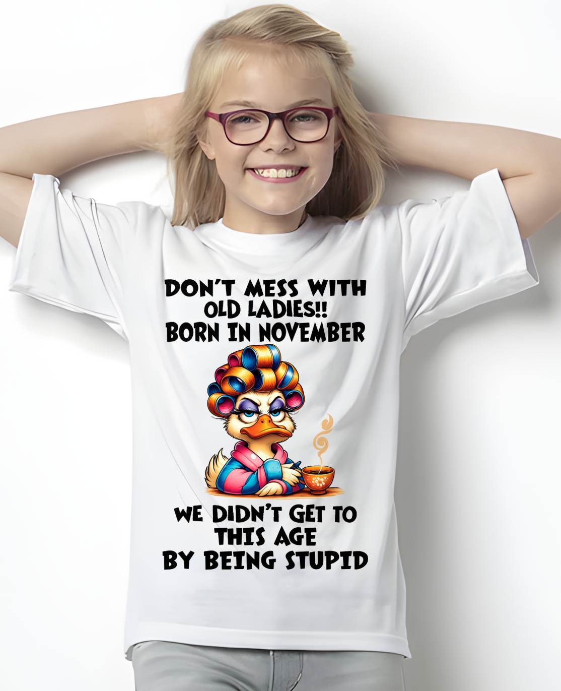NOVEMBER SHIRT, DON’T MESS WITH OLD LADIES - FMA LUNA11 (SKU2604-30-11)
