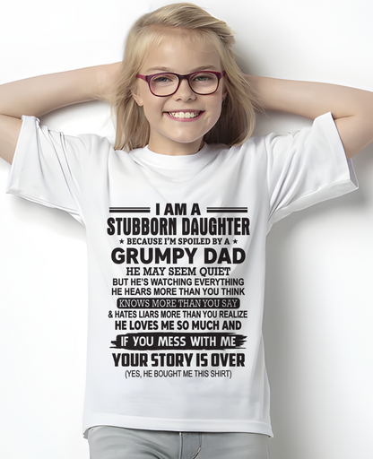 I'M A STUBBORN DAUGHTER - FROM DAD TO DAUGHTER - LUNA01 (SKU26T-01-52-00)