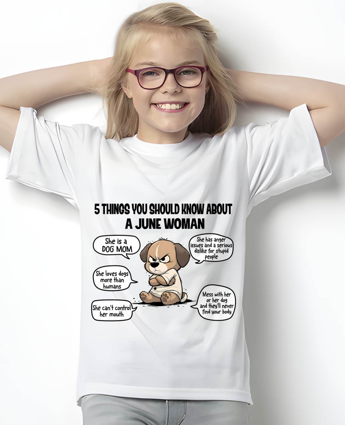 JUNE SHIRT, 5 THINGS YOU SHOULD KNOW ABOUT THIS WOMAN - LUNA06(SKU2604-311-06)