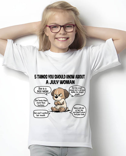JULY SHIRT, 5 THINGS YOU SHOULD KNOW ABOUT THIS WOMAN - LUNA07 (SKU2604-311-07)