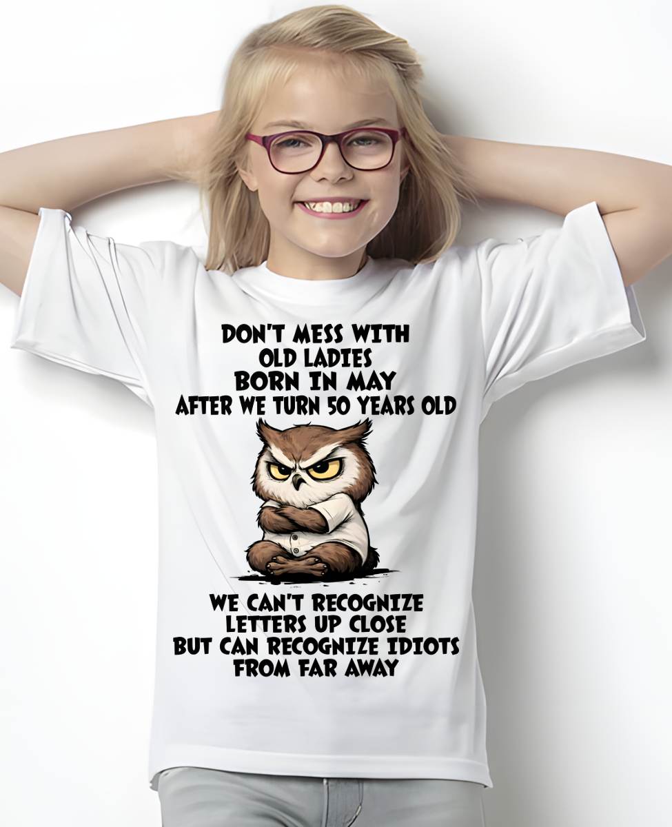 MAY SHIRT, RECOGNIZE IDIOTS FROM FAR AWAY - FMA LUNA05 (SKU2604-76-05)