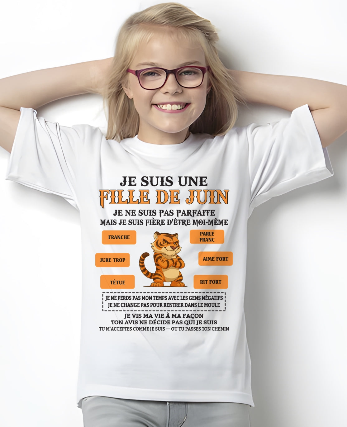 JE SUIS UNE FILLE DE JUIN     - fma LUNA06 / fr06 (SKU26T-01240-06)